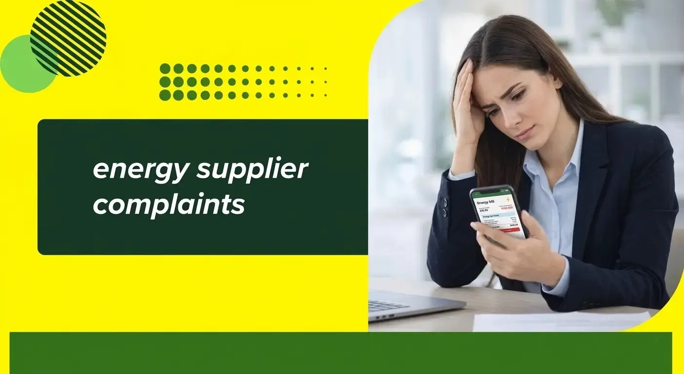 energy supplier complaints
