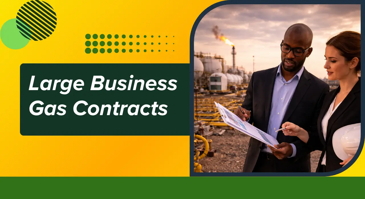 Large business gas contracts