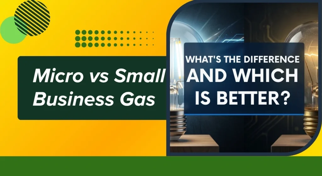 Micro vs Small Business Gas